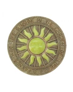 BURSTING SUN GLOWING STEPPING STONE